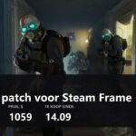 Eerste update voor Steam Frame: sneller opladen en een gerepareerde microfoon