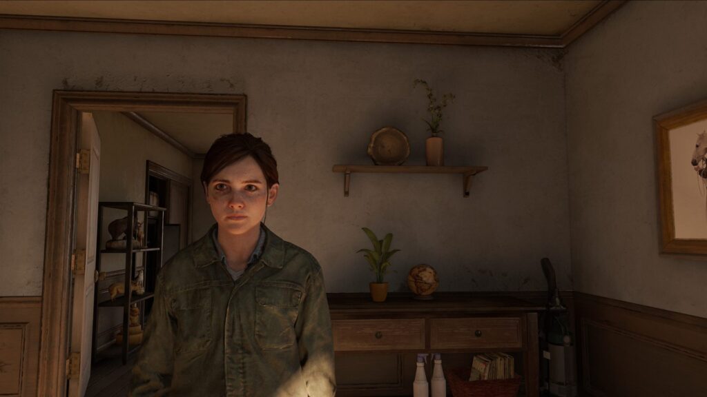 Ellie's face