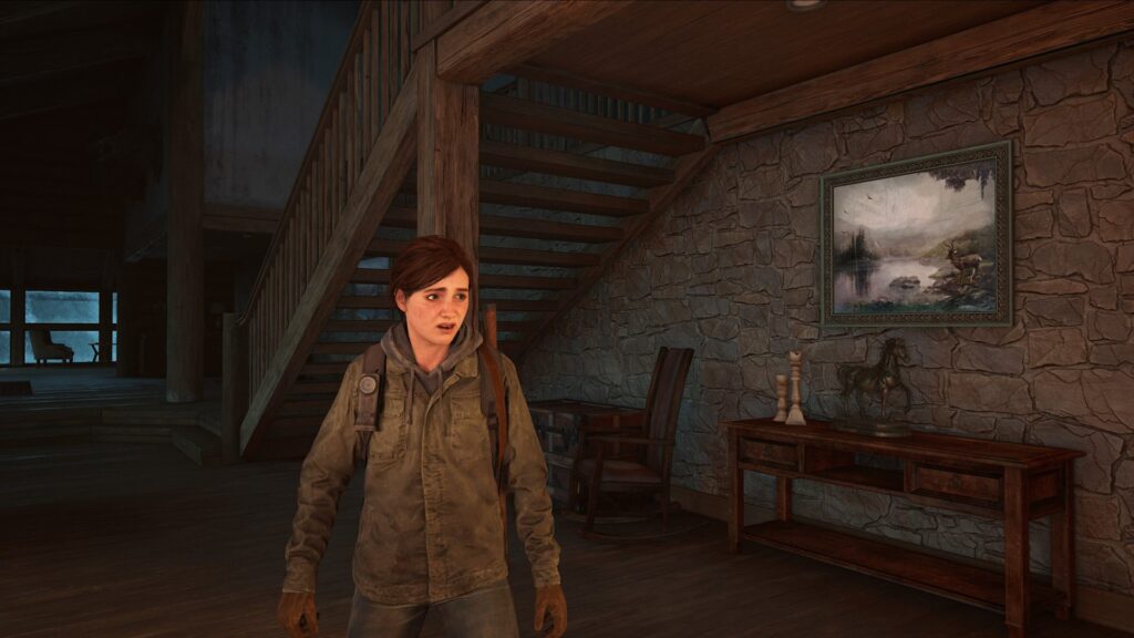 Ellie listening