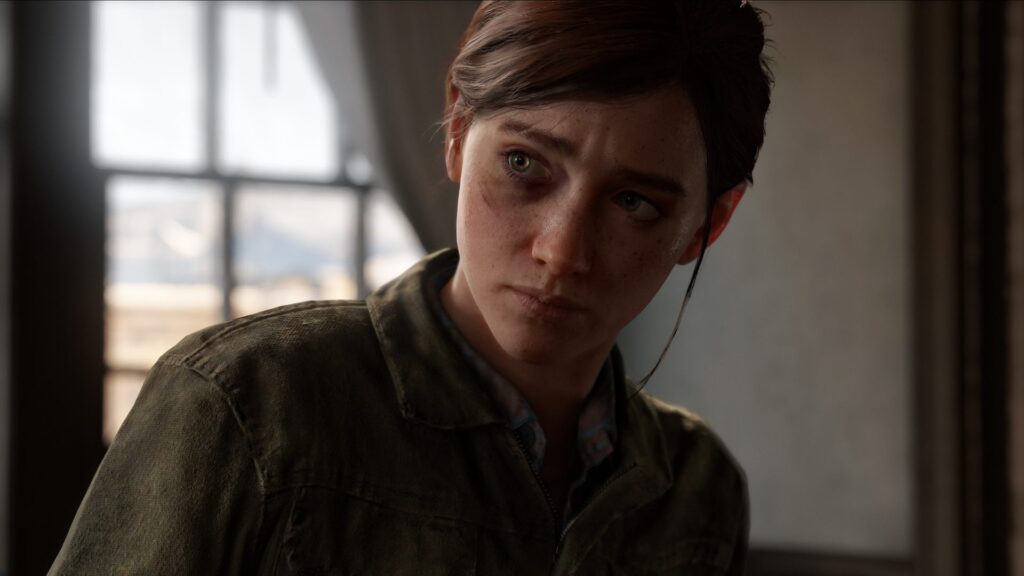Ellie by the window