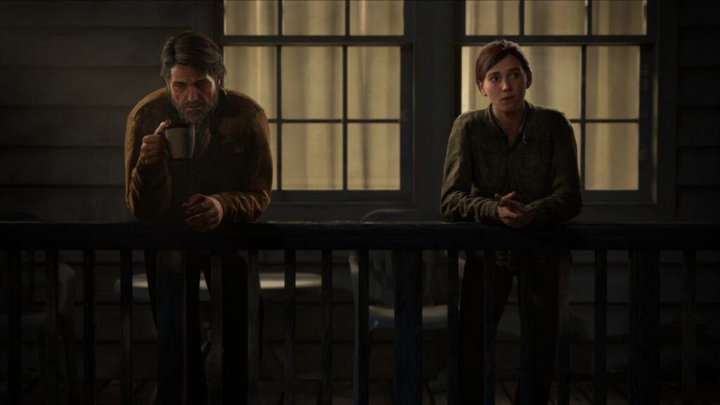 The porch conversation