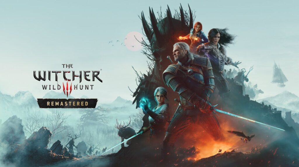 The Witcher 3 Wild Hunt Remastered key art