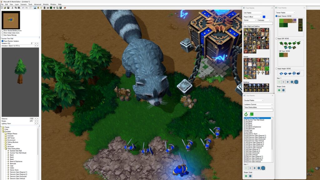 Warcraft III Reforged World Editor after update 3.0
