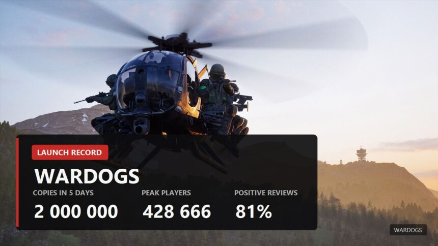 WARDOGS Sells 2 Million Copies in Five Days, and Its CEO Expects Crunch