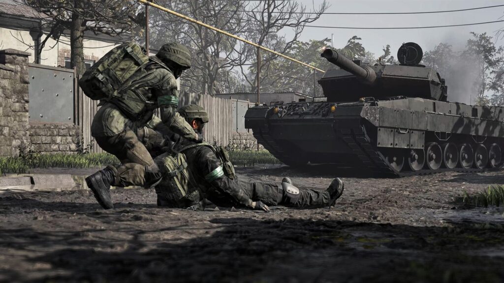 Vehicles and fortifications on the battlefield in WARDOGS