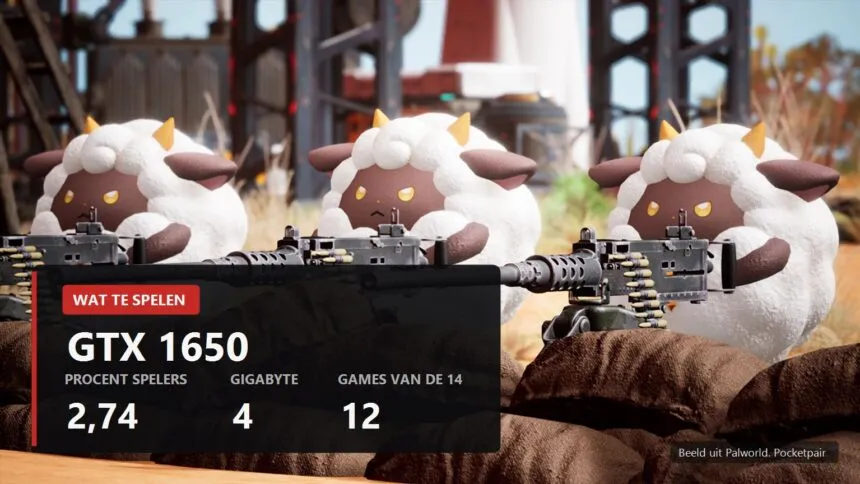 Wat te spelen op een GTX 1650 in 2026