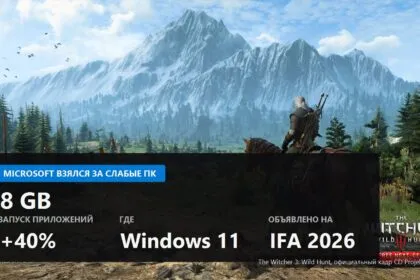 Windows 11 оптимизируют под 8 ГБ, приложения запускаются на 40 процентов быстрее