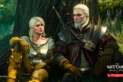 Geralt and Ciri