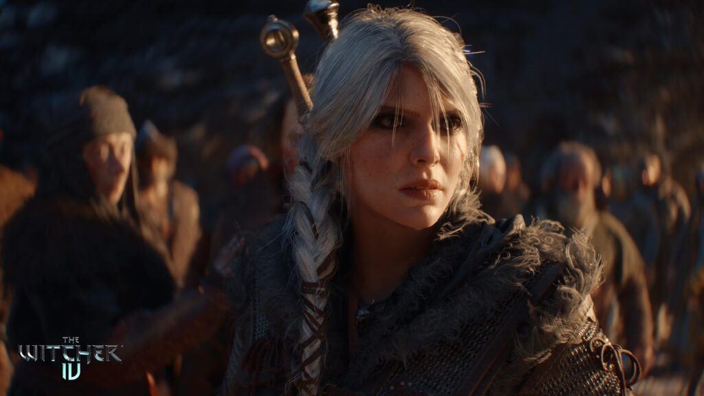 The Witcher IV Ciri in a crowd