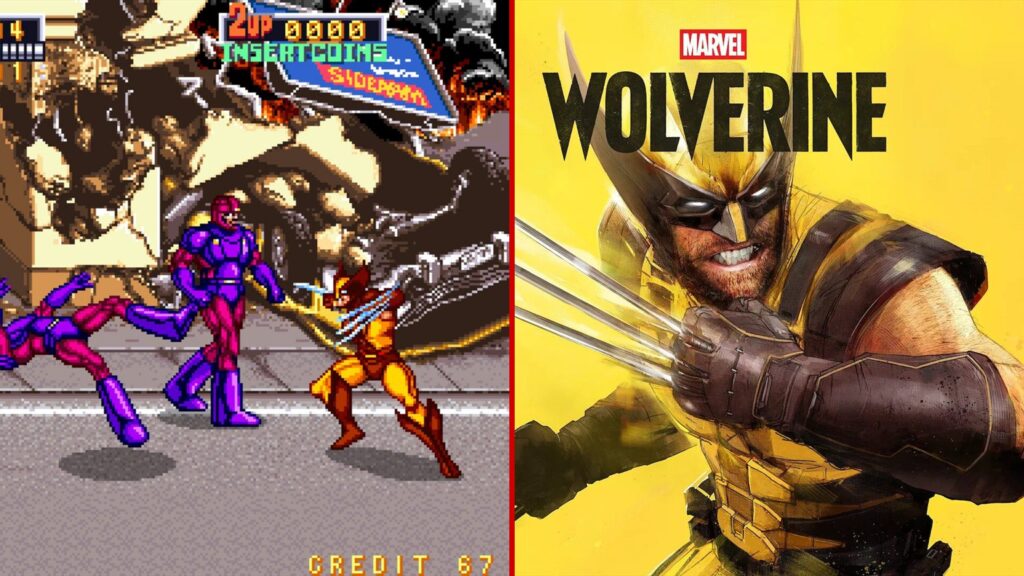 X-Men: The Arcade Game and Marvel's Wolverine