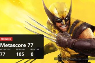 Marvel's Wolverine scored 77 on Metacritic, cover
