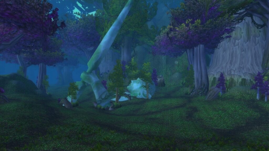 Updated Ashenvale in World of Warcraft Forever