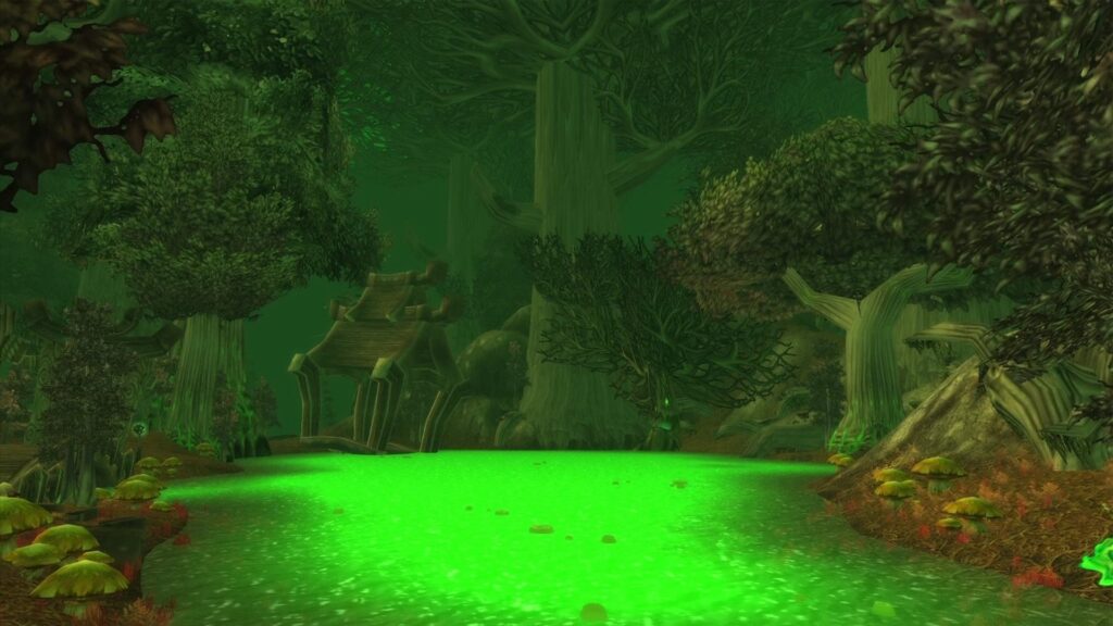 Updated Felwood in World of Warcraft Forever
