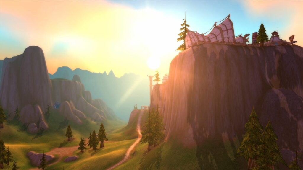 Updated Mulgore in World of Warcraft Forever