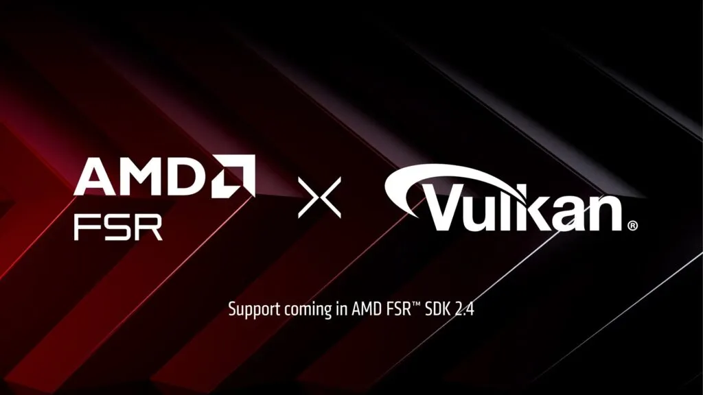 AMD slide: FSR support for Vulkan is coming in FSR SDK 2.4