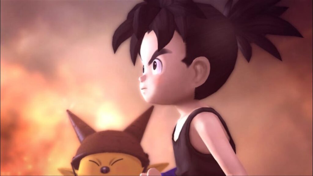 Shu, the hero of Blue Dragon