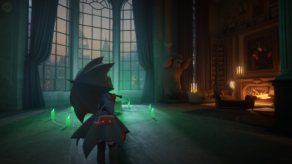 Mina in the Hideout mansion in Deadlock