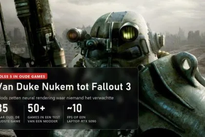 DLSS 5 in Duke Nukem uit 1991 en Fallout 3: 50 games getest, 10 fps op een laptop-RTX 5090
