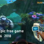 A Subnautica underwater scene with the Epic giveaway totals over it