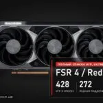 Список игр с FSR 4 и Redstone на 24 октября 2026: 428 игр, 272 с родной поддержкой, 156 через драйвер