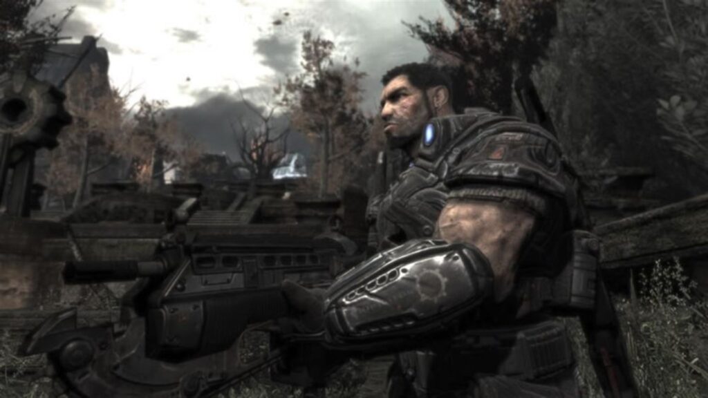 Marcus Fenix in Gears of War 2006