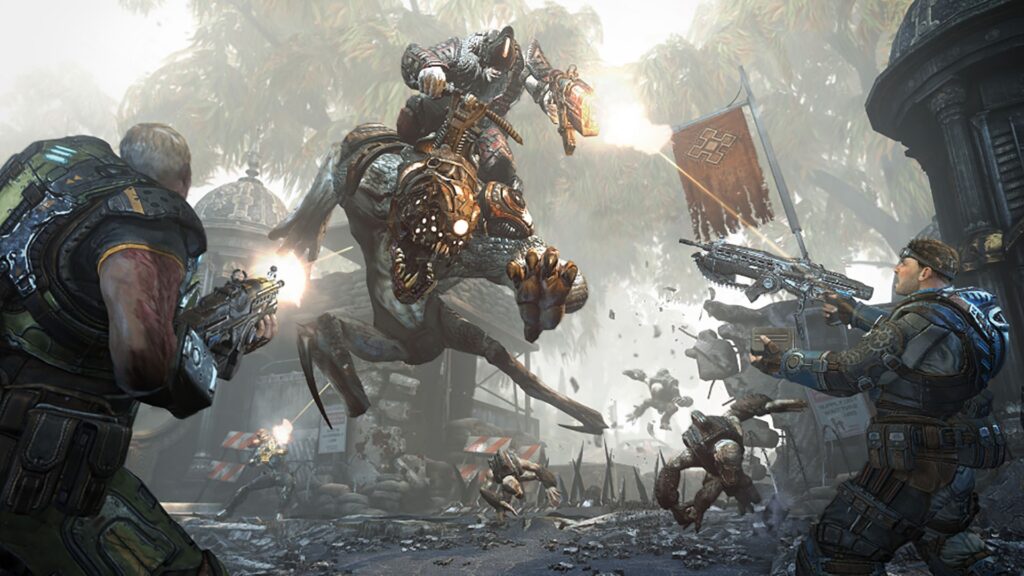 Gears of War: Judgment, Kilo Squad in battle