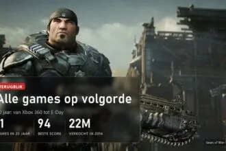 Alle Gears of War-games op volgorde: 11 games in 20 jaar, beste score 94, 22 miljoen verkocht in 2014