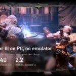 God of War III Remastered fan PC port, 144 FPS average