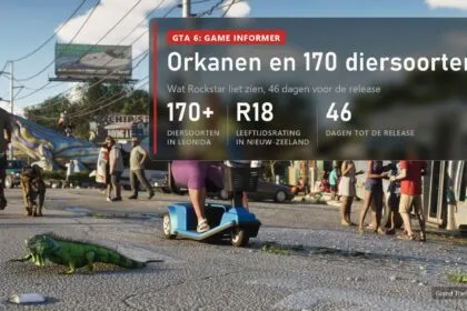 GTA 6 krijgt orkanen, blijvende plassen en ruim 170 diersoorten
