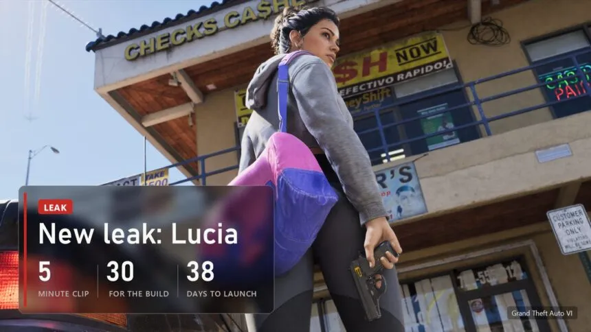 Cover: new GTA 6 leak with Lucia