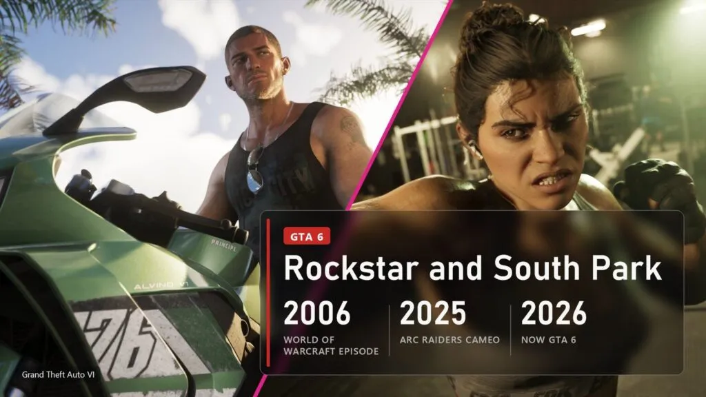 Grand Theft Auto VI: South Park game collaborations, WoW in 2006, ARC Raiders in 2025