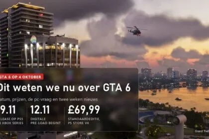 GTA 6: alles wat we weten op 4 oktober, van prijs tot pc-versie