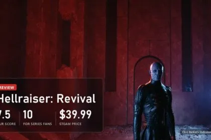 Pinhead in the red Labyrinth in Clive Barker's Hellraiser: Revival with a plate: our score 7.5, 10 for series fans, $39.99 on Steam
