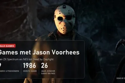 Alle games met Jason Voorhees: van ZX Spectrum en NES tot Dead by Daylight