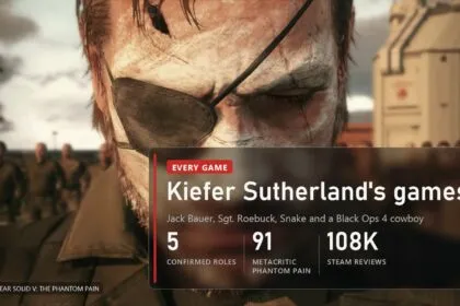 Every Kiefer Sutherland Game: From 24 to Metal Gear Solid V and Black Ops 4