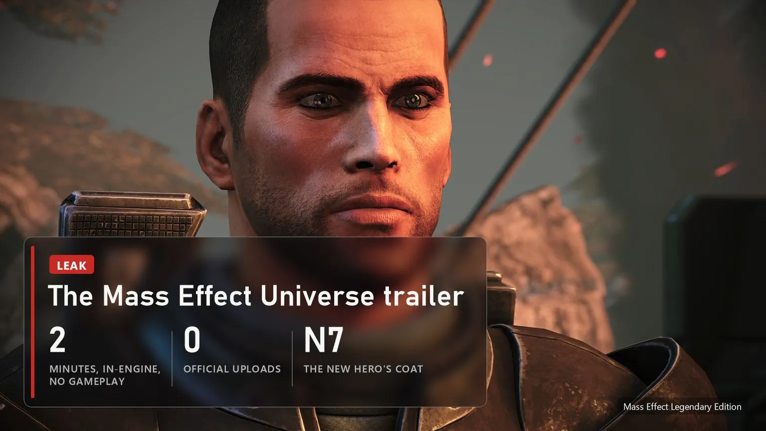What the leaked Mass Effect Universe trailer shows
