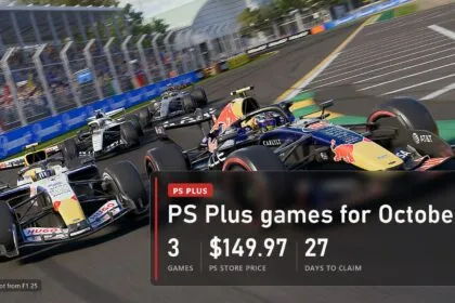 PS Plus monthly games for October 2026: F1 25, Hunt: Showdown 1896, EDF World Brothers 2