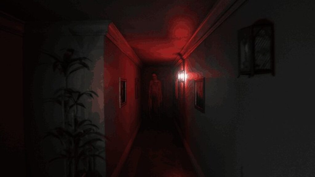 The P.T. hallway in the native PC port