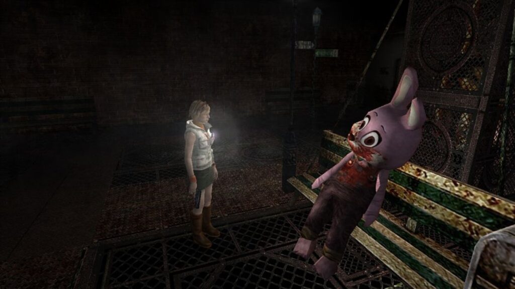 Хизер и кролик Робби в Silent Hill 3 из Silent Hill HD Collection