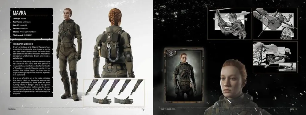 Official character sheet for Mavka from Cost of Hope