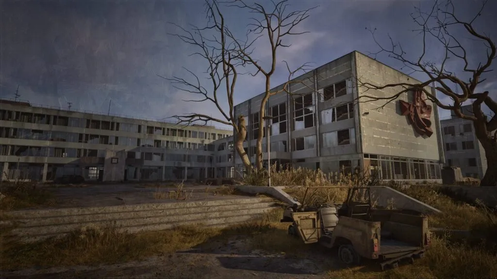 Prypiat buildings in S.T.A.L.K.E.R. 2