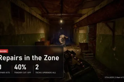 Stalker 2 weapon repair: no repair kits, and only one trader buys broken guns