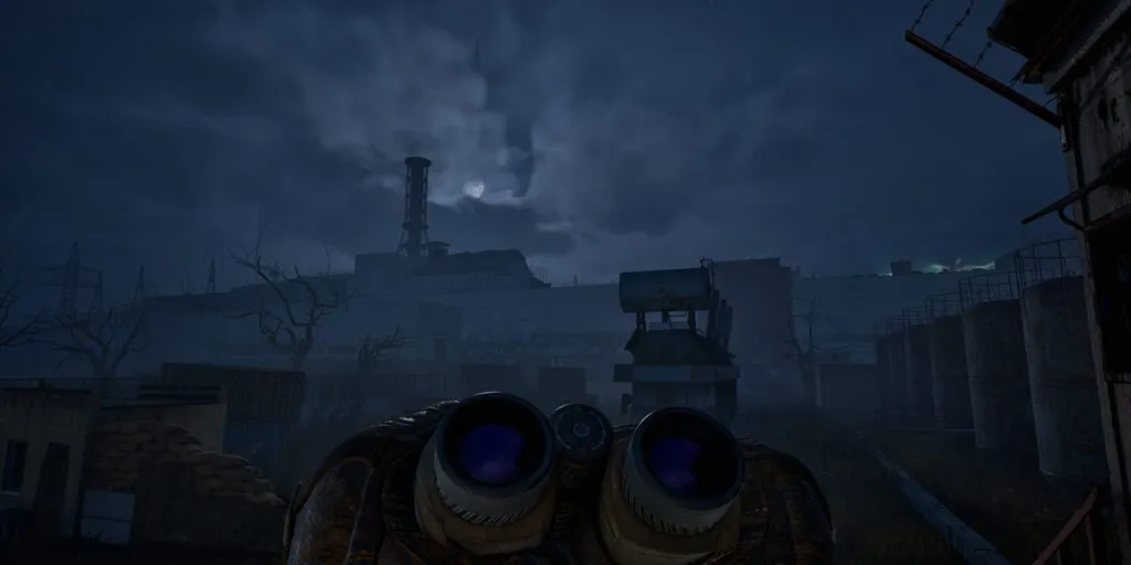 Ночная Зона в бинокль в S.T.A.L.K.E.R. 2