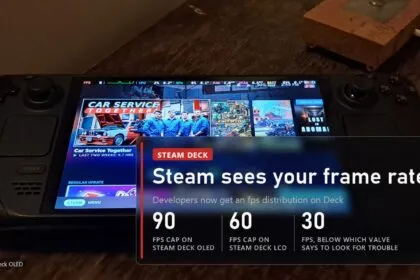 Steam now shows developers how many fps you really get in their game, starting with Deck