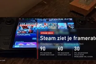 Steam toont ontwikkelaars nu hoeveel fps je echt haalt, te beginnen op de Steam Deck