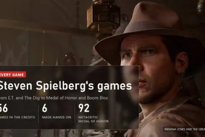 Every Steven Spielberg game: what he really made and where it is just his name