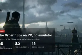 The Order: 1886 fan PC port without an emulator, 60 fps with a patch