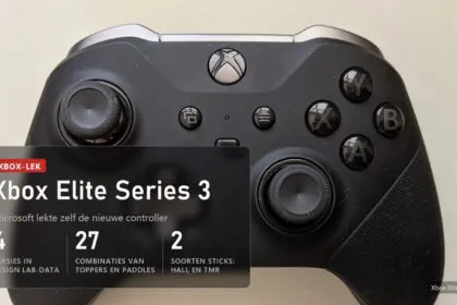 Microsoft lekte zelf de Xbox Elite Series 3: TMR-sticks, nieuwe haptiek en een volumewiel