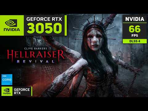 Hellraiser Revival on RTX 3050 | 1080p All Settings + Optimized + DLSS Frame Generation