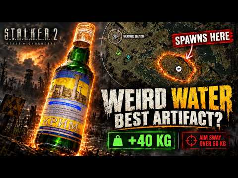 STALKER 2 Best Artifact Guide – Weird Water Location (+40 KG Carry Weight)